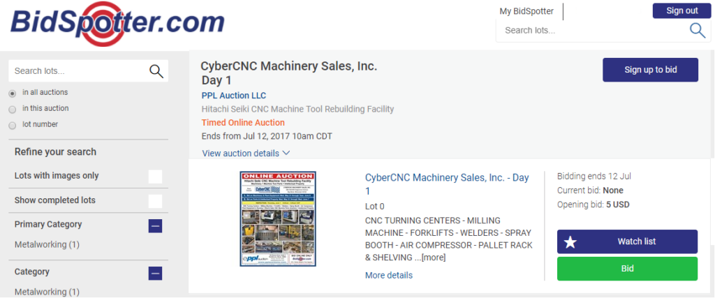 Online Auction