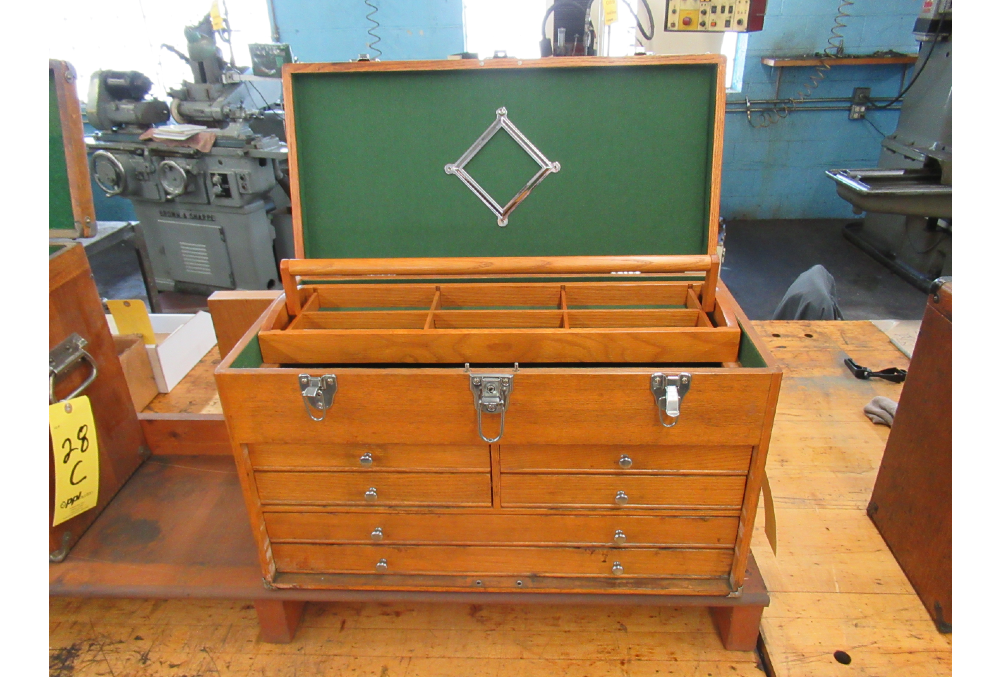 Vintage H. Gerstner Machinists Tool Box(1)