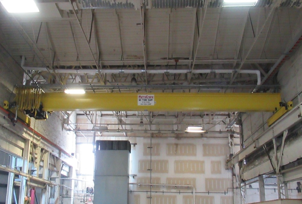 10 Ton Metro CraneSingle Girder Overhead Bridge Crane #6