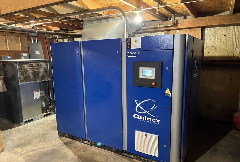 2018 Quincy 100HP Air Compressor (1)