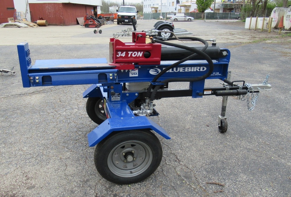 Bluebird 34 Ton HorizontalVertical Gas Log Splitter